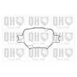 QUINTON HAZELL BP1349 - Jeu de 4 plaquettes de frein avant