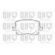 QUINTON HAZELL BP1405 - Jeu de 4 plaquettes de frein avant