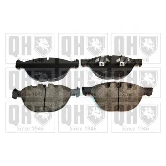 Jeu de 4 plaquettes de frein avant QUINTON HAZELL OEM 34116791514