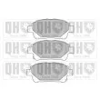 QUINTON HAZELL BP1692 - Jeu de 4 plaquettes de frein avant