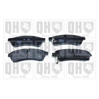 Jeu de 4 plaquettes de frein arrière QUINTON HAZELL OEM 5550086Z00