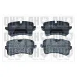 QUINTON HAZELL BP1749 - Jeu de 4 plaquettes de frein arrière