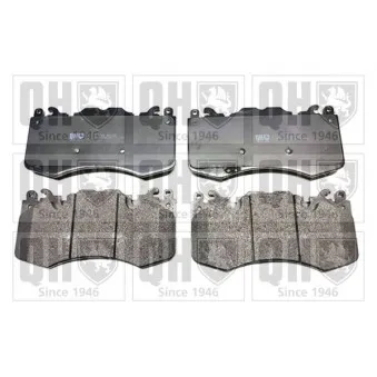 Jeu de 4 plaquettes de frein avant QUINTON HAZELL OEM LR064181