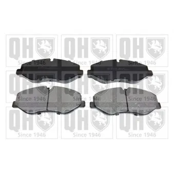 Jeu de 4 plaquettes de frein avant QUINTON HAZELL OEM A4474200220