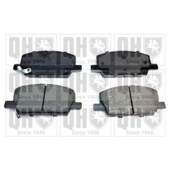 Jeu de 4 plaquettes de frein avant QUINTON HAZELL OEM 84856629