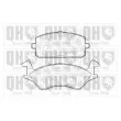 QUINTON HAZELL BP214 - Jeu de 4 plaquettes de frein avant