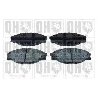 Jeu de 4 plaquettes de frein avant QUINTON HAZELL OEM 0446535220