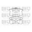 Jeu de 4 plaquettes de frein avant QUINTON HAZELL [BP805]