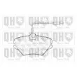 QUINTON HAZELL BP818 - Jeu de 4 plaquettes de frein avant