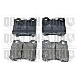Jeu de 4 plaquettes de frein avant QUINTON HAZELL OEM 1617248980