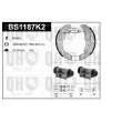 QUINTON HAZELL BS1187K2 - Kit de freins, freins à tambours