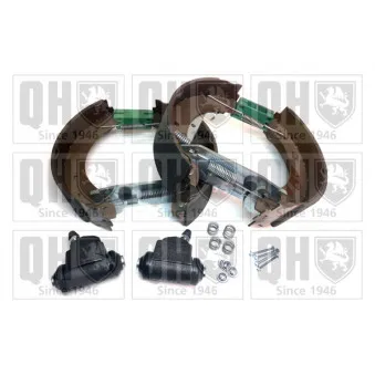 Kit de freins, freins à tambours QUINTON HAZELL BS615K1 pour FORD SIERRA 2.0 i DOHC - 115cv