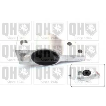 Silent bloc de suspension (train avant) QUINTON HAZELL OEM 8J0199231