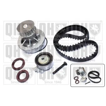 Pompe à eau + kit de courroie de distribution QUINTON HAZELL QBPK3140