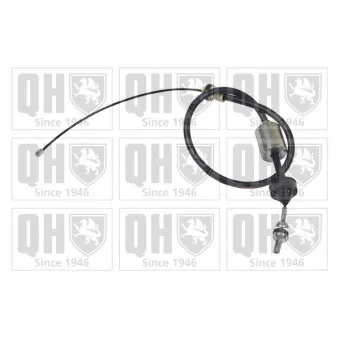 Tirette à câble, commande d'embrayage QUINTON HAZELL QCC1518 pour RENAULT CLIO 1.9 D - 65cv