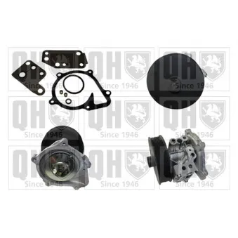 Pompe à eau QUINTON HAZELL QCP3749 pour FORD TRANSIT 2.4 TD - 75cv