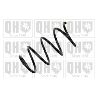 Ressort de suspension QUINTON HAZELL QCS5591 pour TOYOTA AVENSIS 2.0 D-4D - 116cv