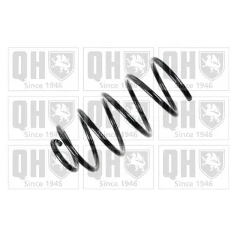 Ressort de suspension QUINTON HAZELL QCS6176 pour AUDI TT 1.8 T - 163cv