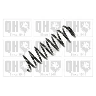 Ressort de suspension QUINTON HAZELL QCS6187 pour PEUGEOT 605 1.9 SDI - 64cv