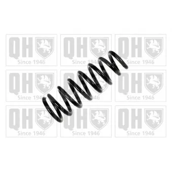 Ressort de suspension QUINTON HAZELL QCS6573 pour TOYOTA AVENSIS 2.0 D-4D - 126cv