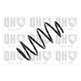 Ressort de suspension QUINTON HAZELL QCS7957 pour HYUNDAI PONY 0.6 - 71cv