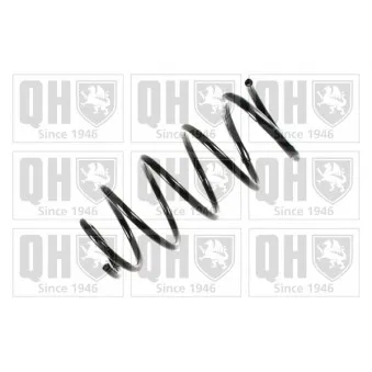 Ressort de suspension QUINTON HAZELL QCS8209 pour NISSAN ALMERA 1.5 - 90cv