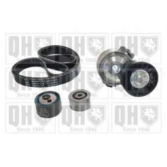 Jeu de courroies trapézoïdales à nervures QUINTON HAZELL QDK114 pour CITROEN XANTIA 2.0 HDI 90 - 90cv