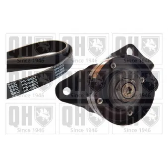 Jeu de courroies trapézoïdales à nervures QUINTON HAZELL QDK12