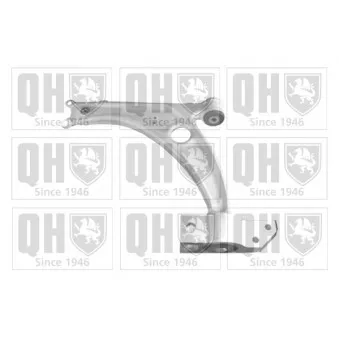 Triangle ou bras de suspension (train avant) QUINTON HAZELL OEM 3C0407151B