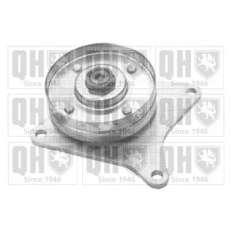 Poulie renvoi/transmission, courroie trapézoïdale à nervures QUINTON HAZELL OEM 7700856888