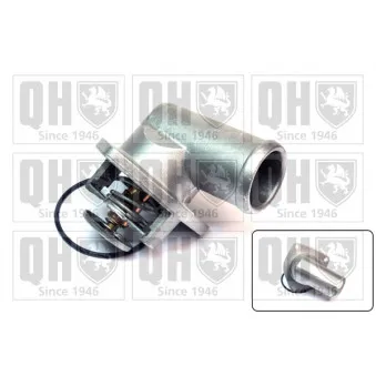 Thermostat d'eau QUINTON HAZELL QTH412K pour OPEL CORSA 1.4 i 16V - 86cv