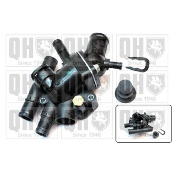 Thermostat d'eau QUINTON HAZELL QTH644K pour RENAULT MEGANE 1.9 D - 64cv