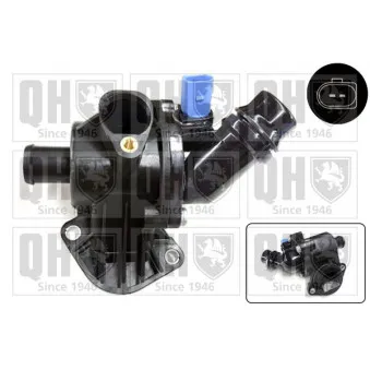 Thermostat d'eau QUINTON HAZELL QTH674K pour AUDI A4 1.8 T quattro - 190cv