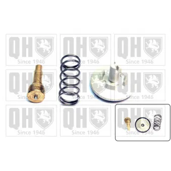 Thermostat d'eau QUINTON HAZELL QTH731K pour VOLKSWAGEN POLO 1.2 - 60cv