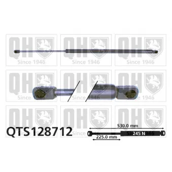 QUINTON HAZELL QTS128712 - Vérin, capot-moteur