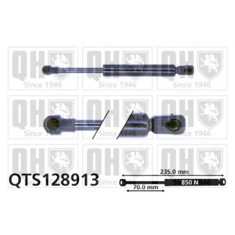 QUINTON HAZELL QTS128913 - Vérin, capot-moteur