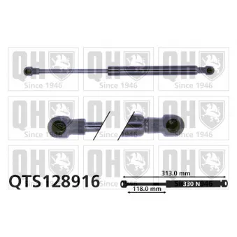 QUINTON HAZELL QTS128916 - Vérin, capot-moteur