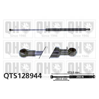 QUINTON HAZELL QTS128944 - Vérin, capot-moteur