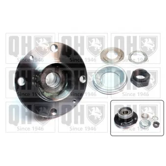 Roulement de roue arrière QUINTON HAZELL QWB1219 pour PEUGEOT 206 1.6 16V - 107cv