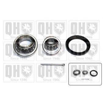 QUINTON HAZELL QWB129C - Roulement de roue avant