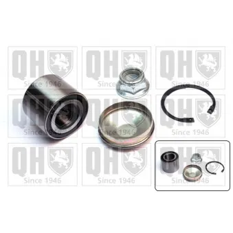 Roulement de roue arrière QUINTON HAZELL OEM 7701210004S1