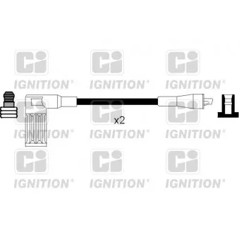 QUINTON HAZELL XC1010 - Kit de câbles d'allumage