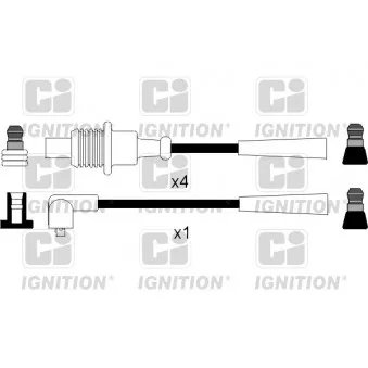 QUINTON HAZELL XC1032 - Kit de câbles d'allumage