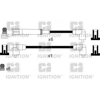 QUINTON HAZELL XC1038 - Kit de câbles d'allumage