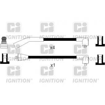 QUINTON HAZELL XC1069 - Kit de câbles d'allumage