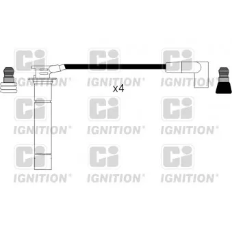 QUINTON HAZELL XC1104 - Kit de câbles d'allumage