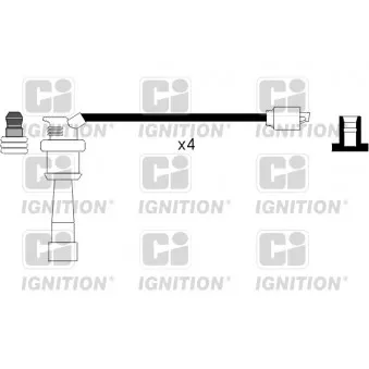 Kit de câbles d'allumage QUINTON HAZELL XC1113