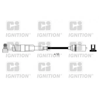 QUINTON HAZELL XC1137 - Kit de câbles d'allumage