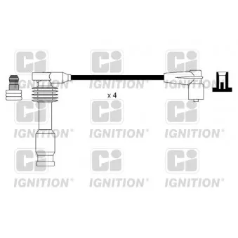 QUINTON HAZELL XC1138 - Kit de câbles d'allumage