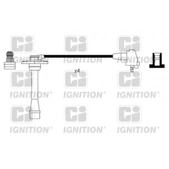 Kit de câbles d'allumage QUINTON HAZELL OEM 9091922373